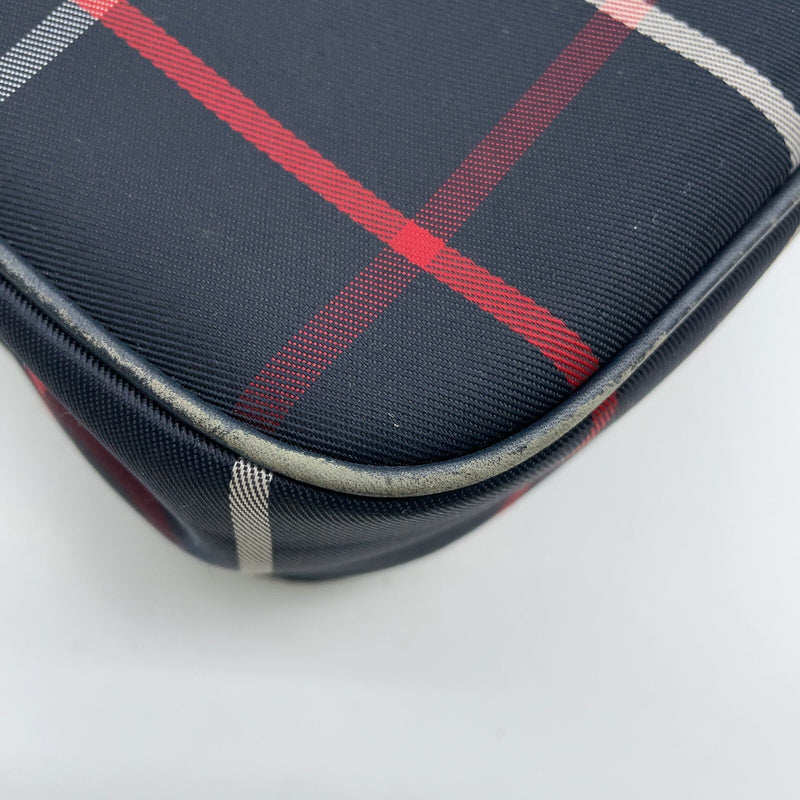 Burberry Nova Check Navy Canvas