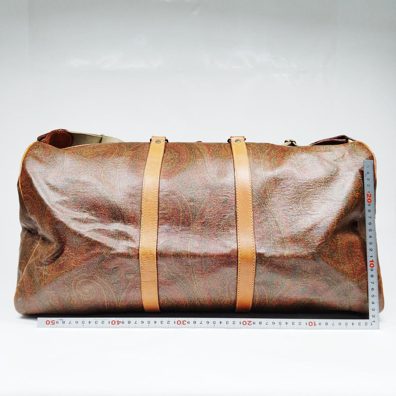 Etro Crossbody Bag Brown Pvc