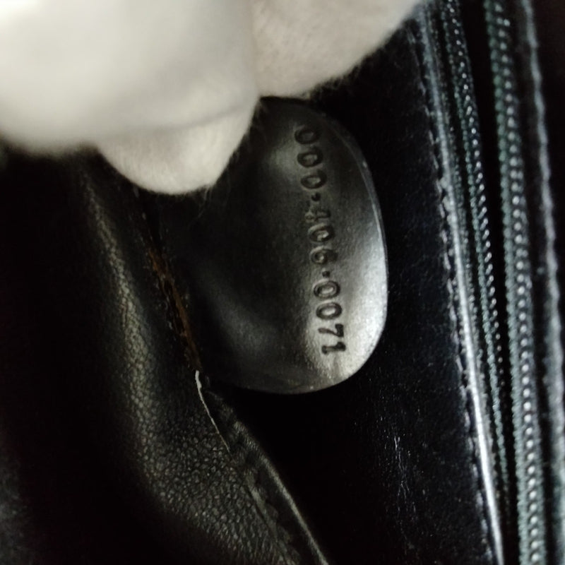 Vintage Gucci Hand Bag Black Leather