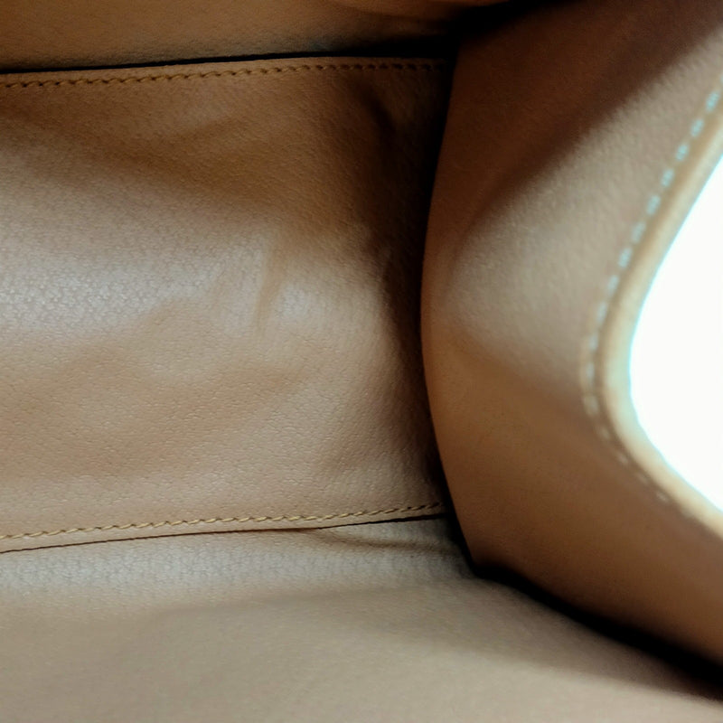 Celine Hand Bag Brown Pvc