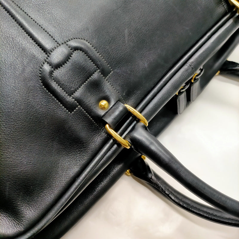 Gucci Boston Bag Black Leather