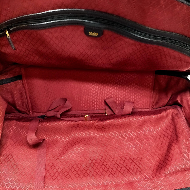 Gucci Boston Bag Black Leather