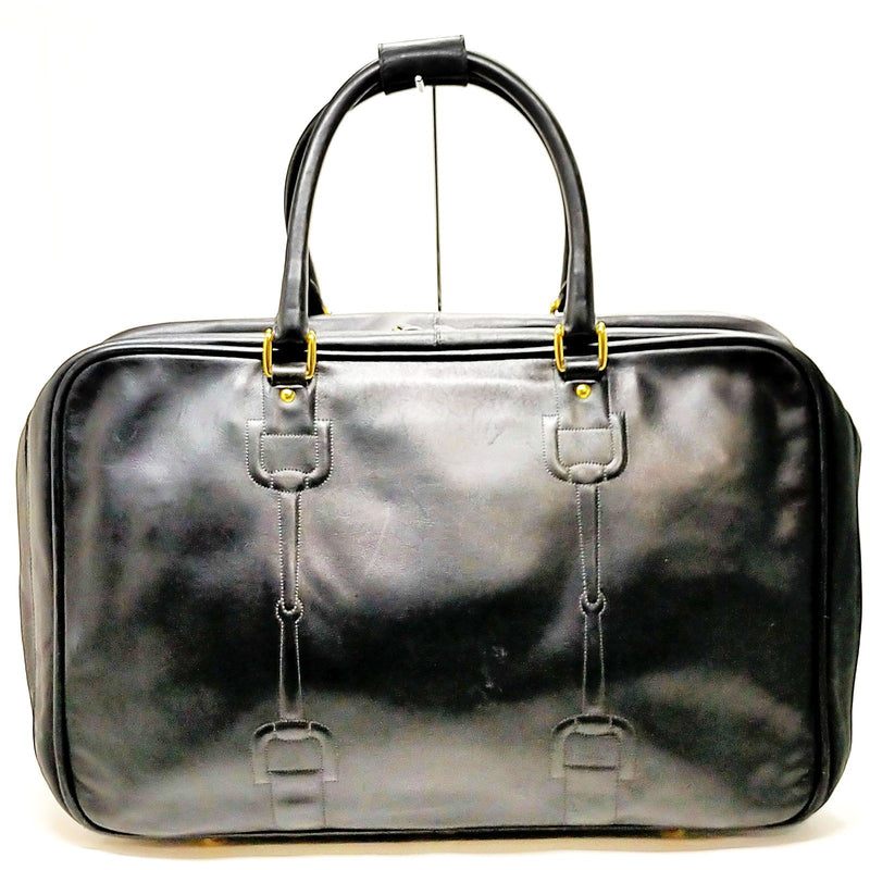 Gucci Boston Bag Black Leather
