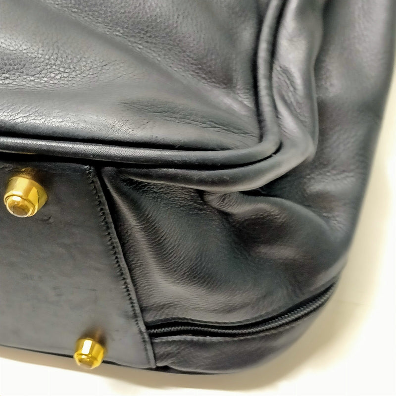 Gucci Boston Bag Black Leather