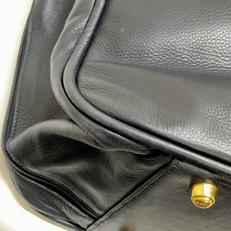 Gucci Boston Bag Black Leather