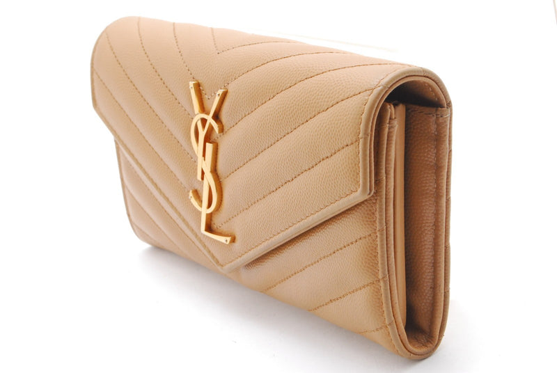 Saint Laurent Long Wallet Purse Ysl