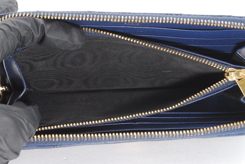 Saint Laurent Zippy Wallet Purse Ysl