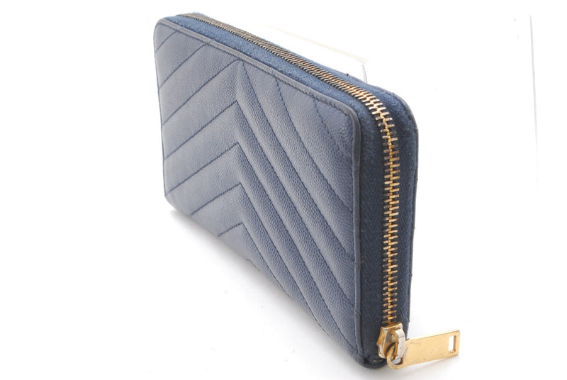Saint Laurent Zippy Wallet Purse Ysl