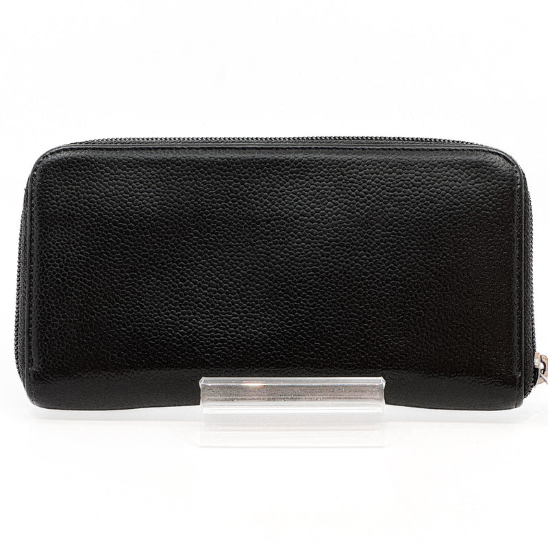 Chanel Coco Mark Round Zipper Long