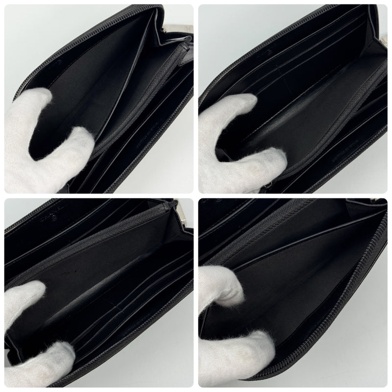 Chanel Coco Mark Round Zipper Long