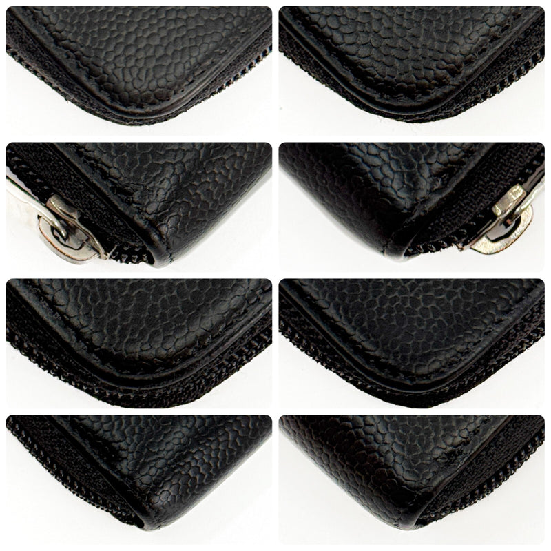 Chanel Coco Mark Round Zipper Long