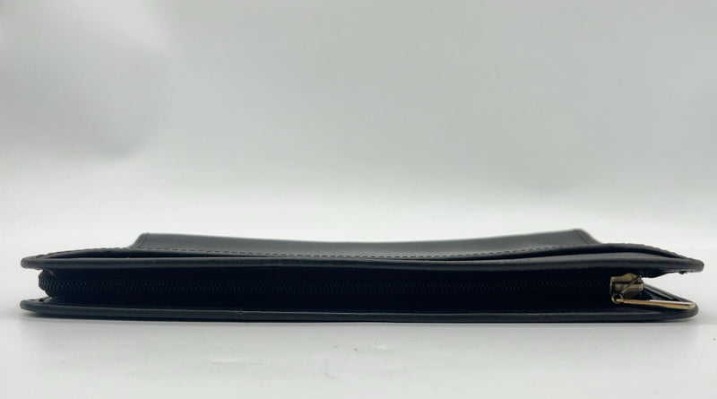 Burberrys Nova Check Leather Black