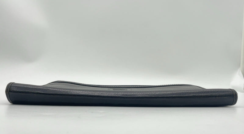 Burberrys Nova Check Leather Black