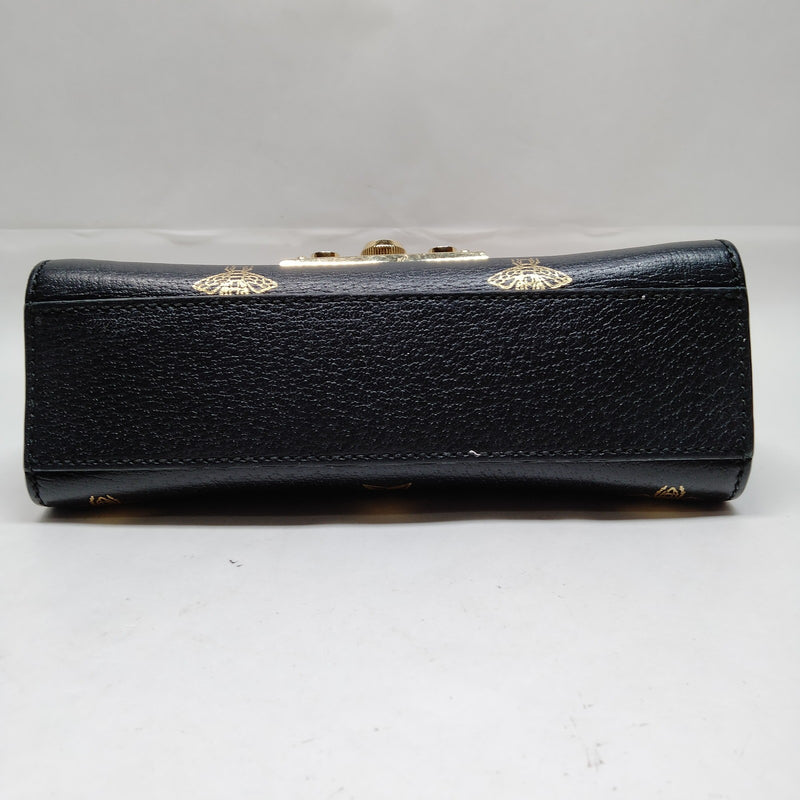 Gucci Shoulder Bag Black Leather
