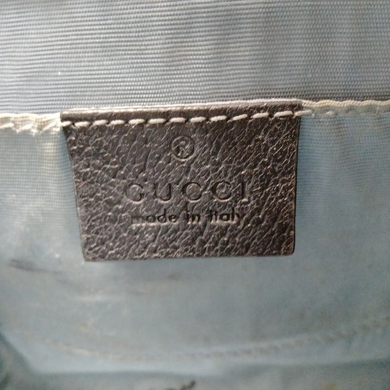Gucci Shoulder Bag Black Leather