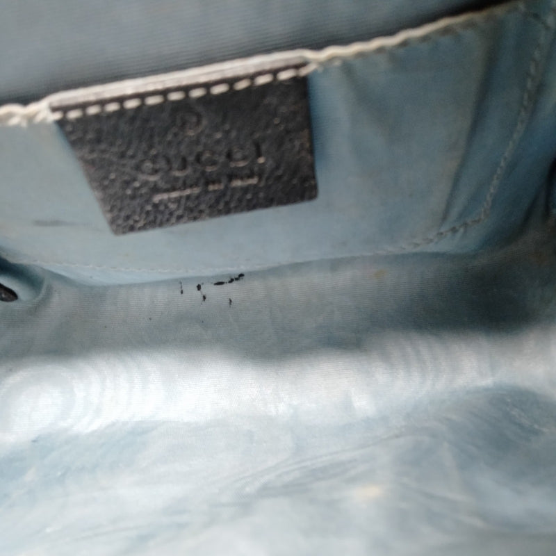 Gucci Shoulder Bag Black Leather