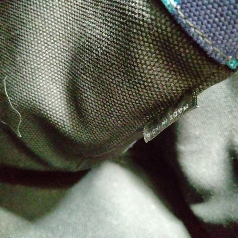 Prada Tote Bag Navy Blue Canvas