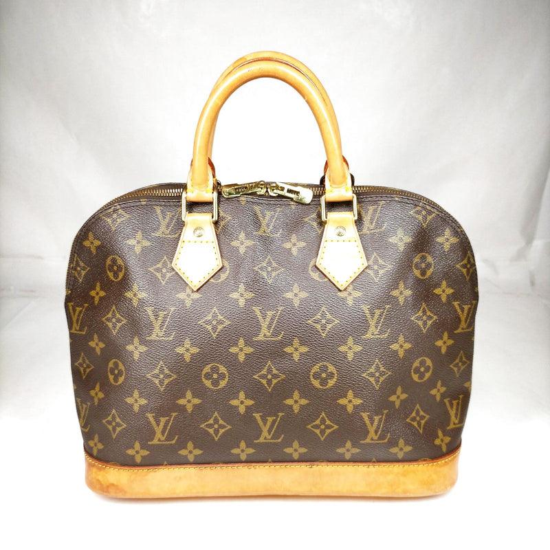 Louis Vuitton Lv Hand Bag Alma Brown