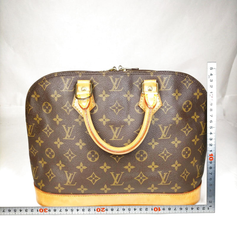 Louis Vuitton Lv Hand Bag Alma Brown