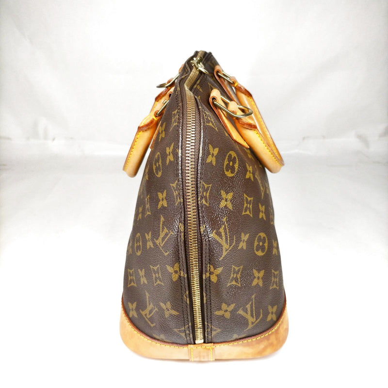 Louis Vuitton Lv Hand Bag Alma Brown