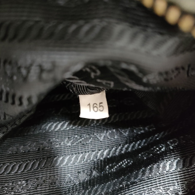 Prada Tote Bag Gray Nylon