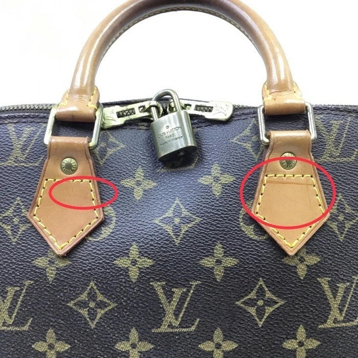 Louis Vuitton Alma Handbag Brown Lv