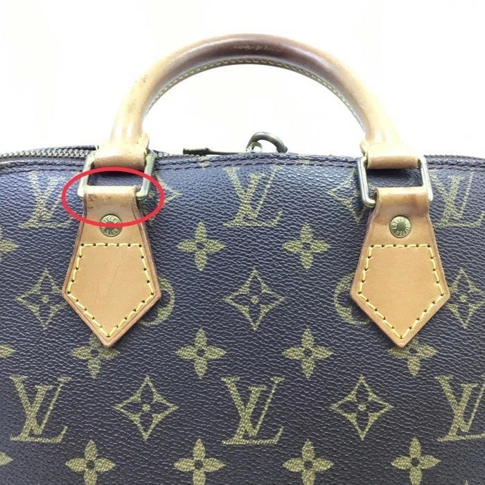 Louis Vuitton Alma Handbag Brown Lv