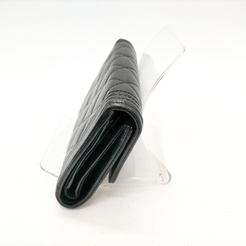 Chanel Wallet Black Caviarskin