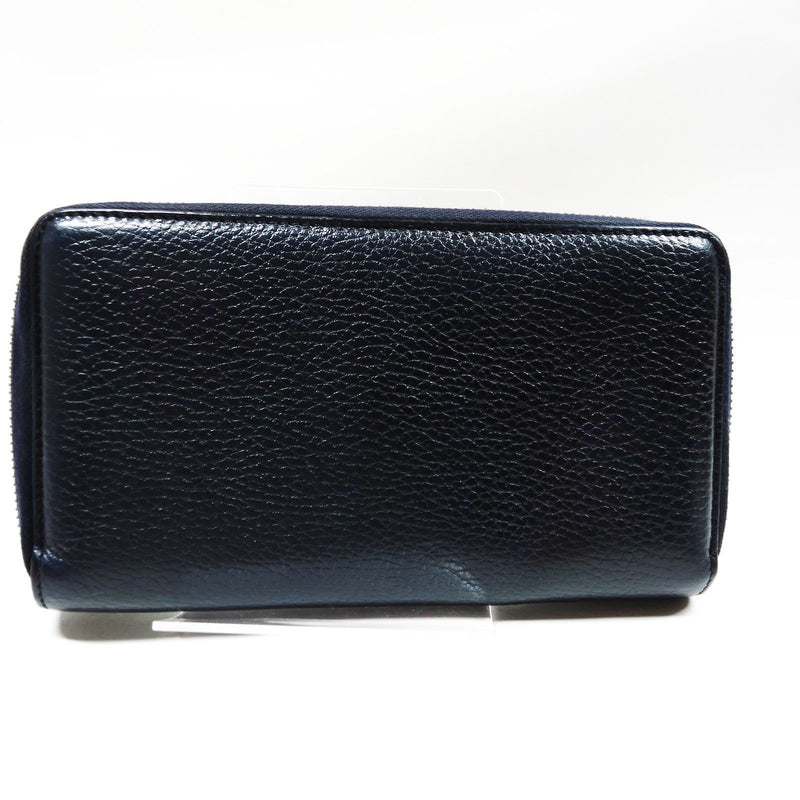 Gucci Long Wallet Black Leather
