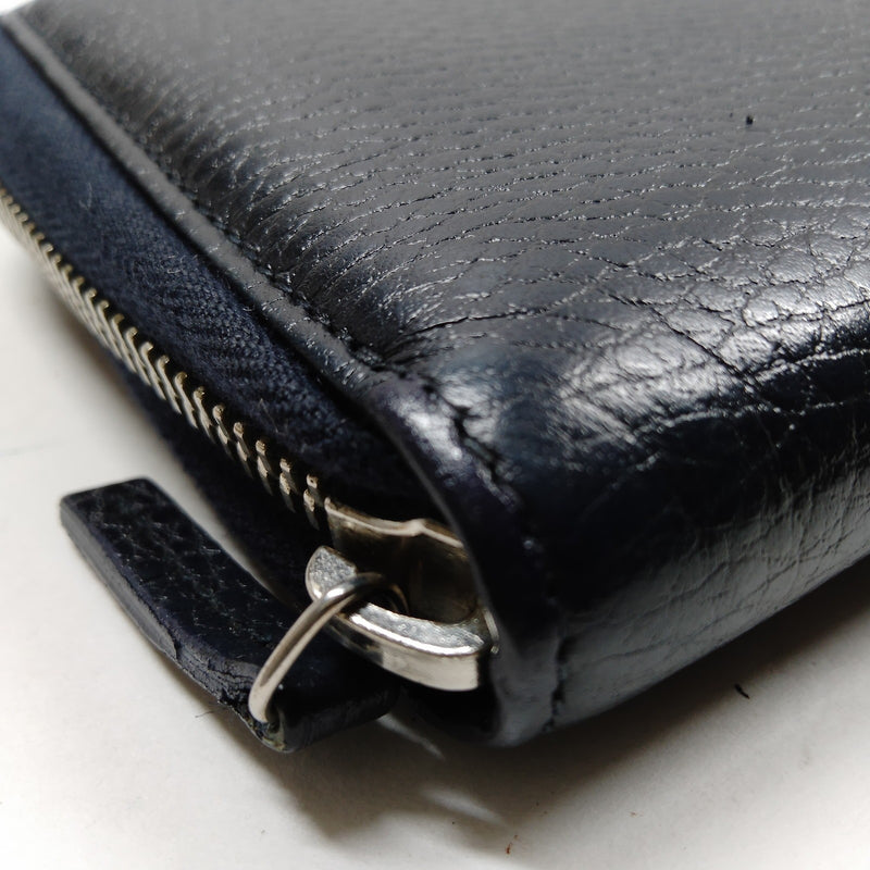 Gucci Long Wallet Black Leather