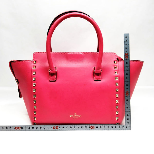Valentino Garavani Tote Bag Pink Leather