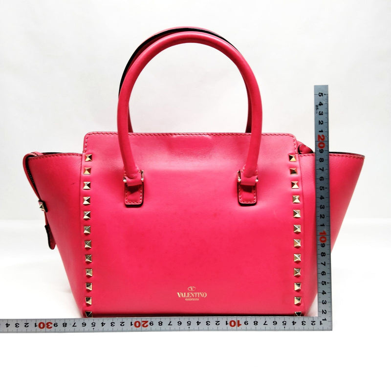 Valentino Garavani Tote Bag Pink Leather
