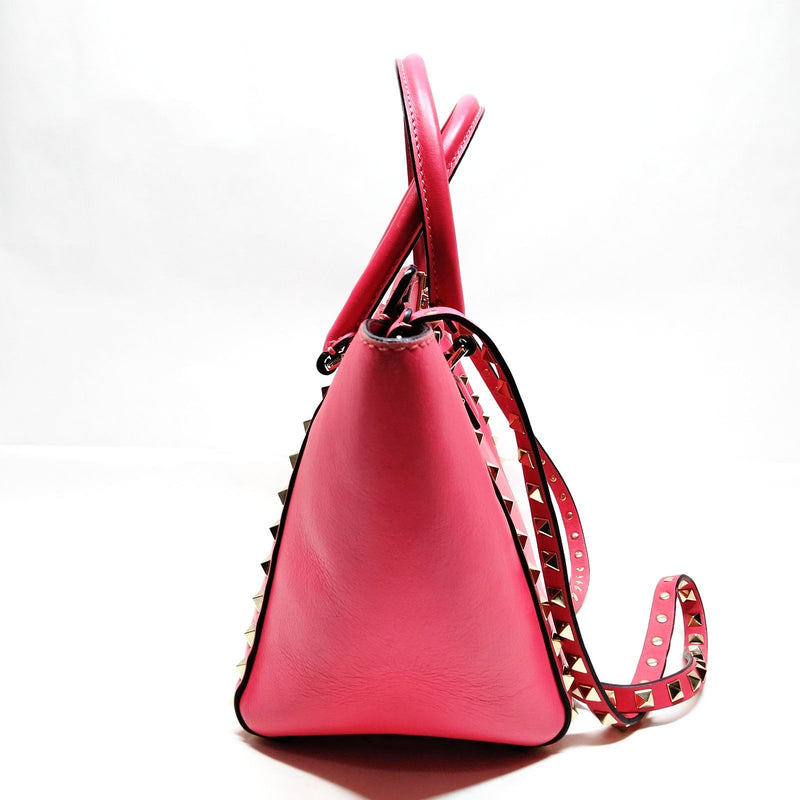 Valentino Garavani Tote Bag Pink Leather