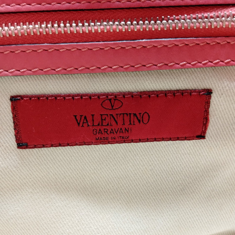 Valentino Garavani Tote Bag Pink Leather
