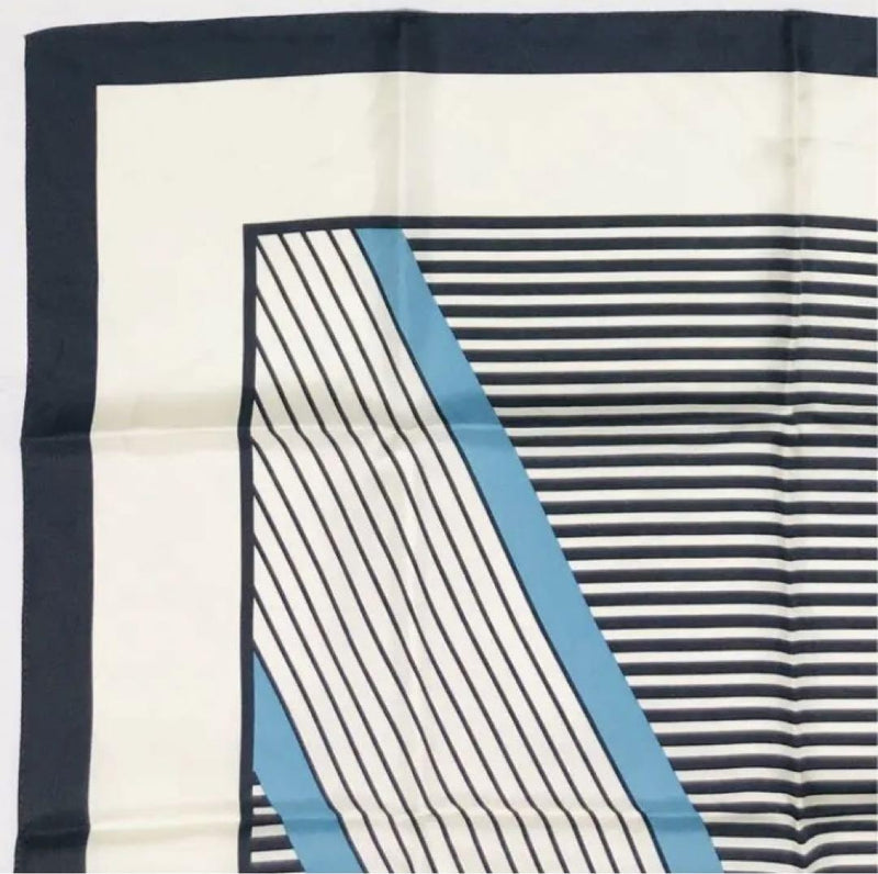 Louis Vuitton Silk Scarf White 23.4 X