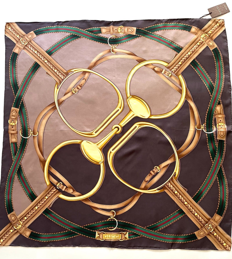New Unisex Gucci Scarf Horsebit