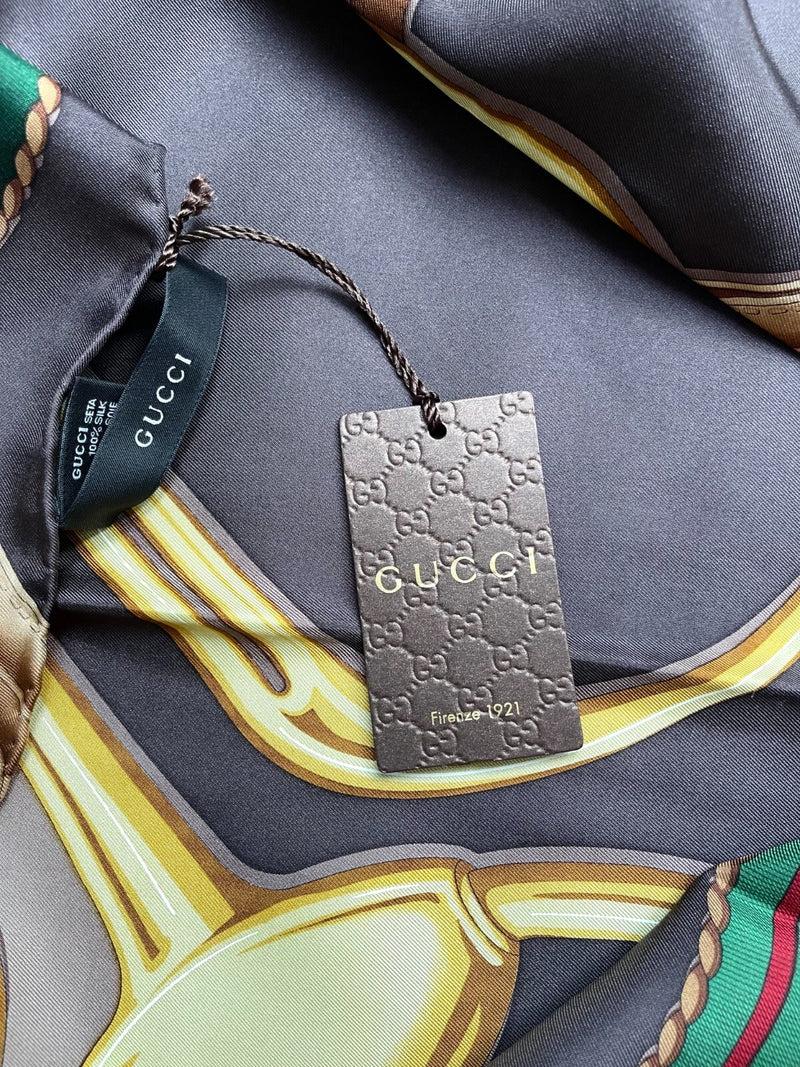 New Unisex Gucci Scarf Horsebit