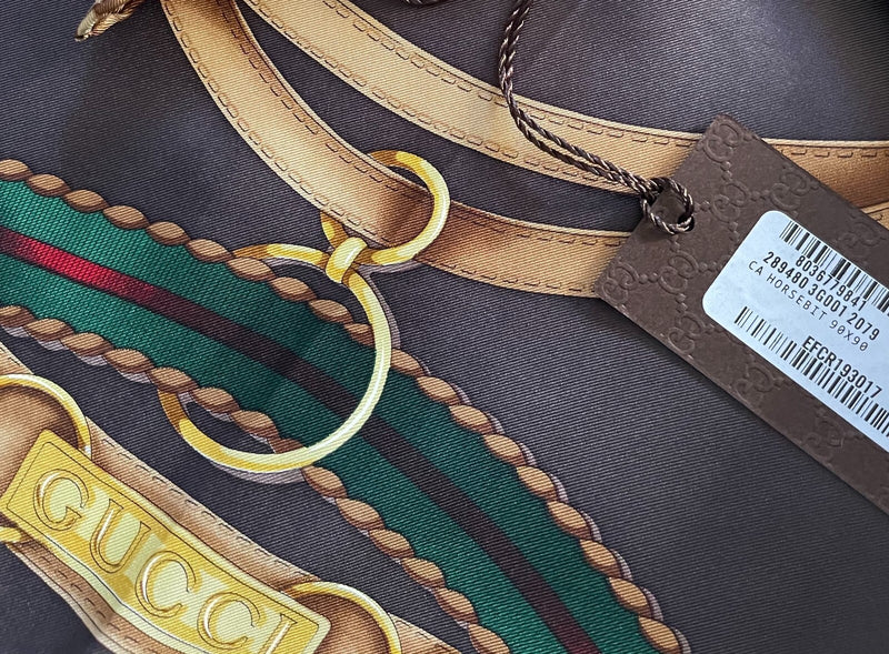 New Unisex Gucci Scarf Horsebit