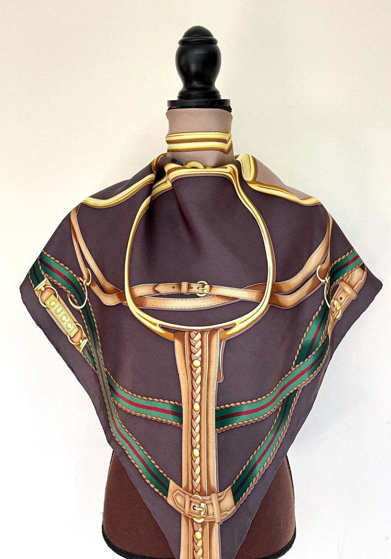 New Unisex Gucci Scarf Horsebit