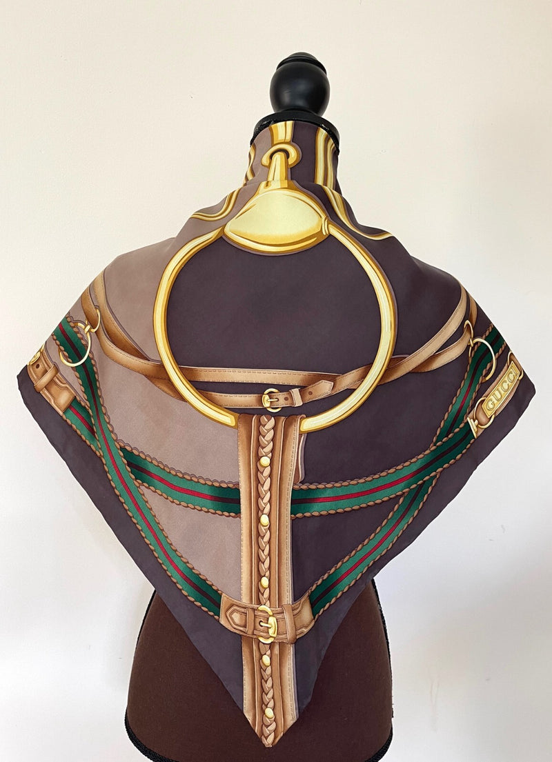 New Unisex Gucci Scarf Horsebit