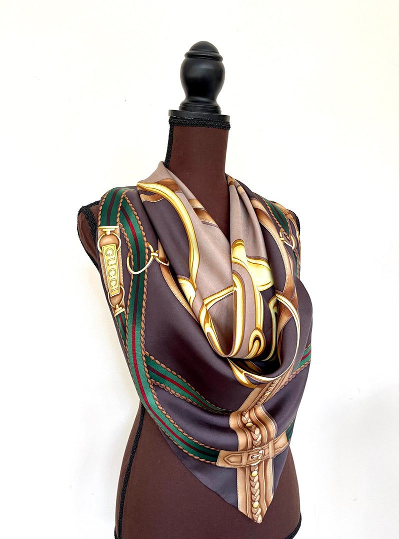 New Unisex Gucci Scarf Horsebit