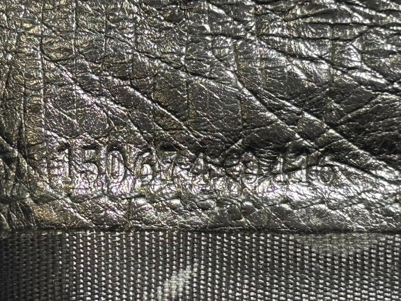 Gucci Wallet Black Leather Sherry Long