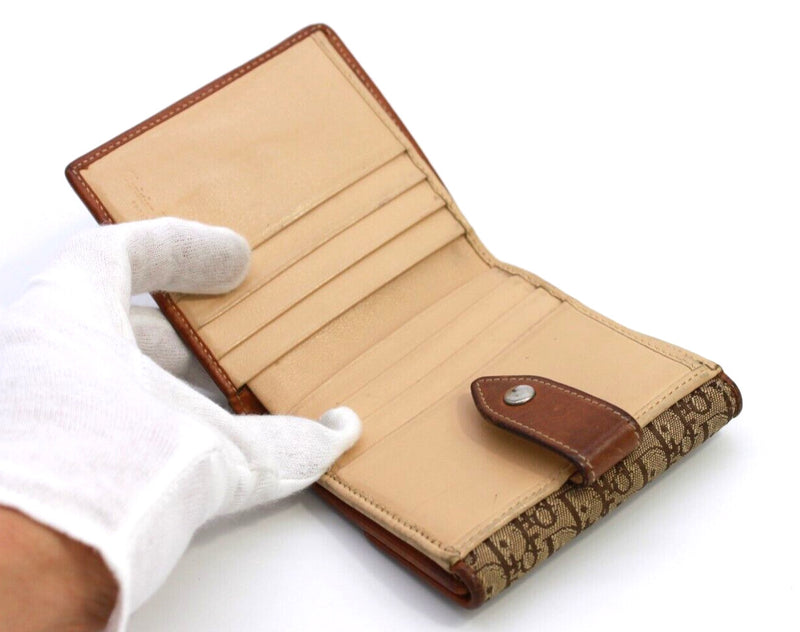 Christian-Dior Trotter Canvas Wallet