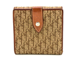 Christian-Dior Trotter Canvas Wallet