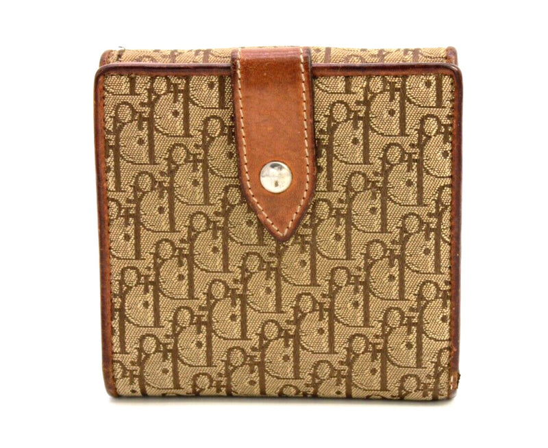 Christian-Dior Trotter Canvas Wallet