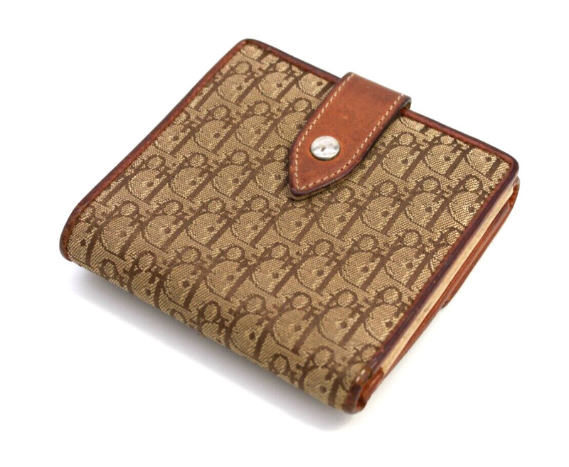 Christian-Dior Trotter Canvas Wallet
