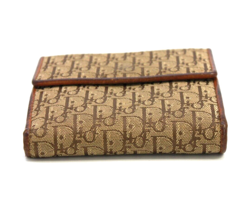 Christian-Dior Trotter Canvas Wallet
