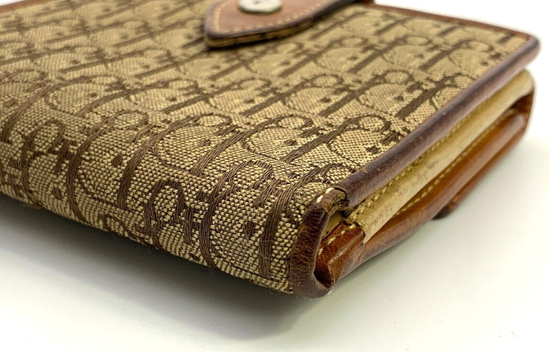 Christian-Dior Trotter Canvas Wallet