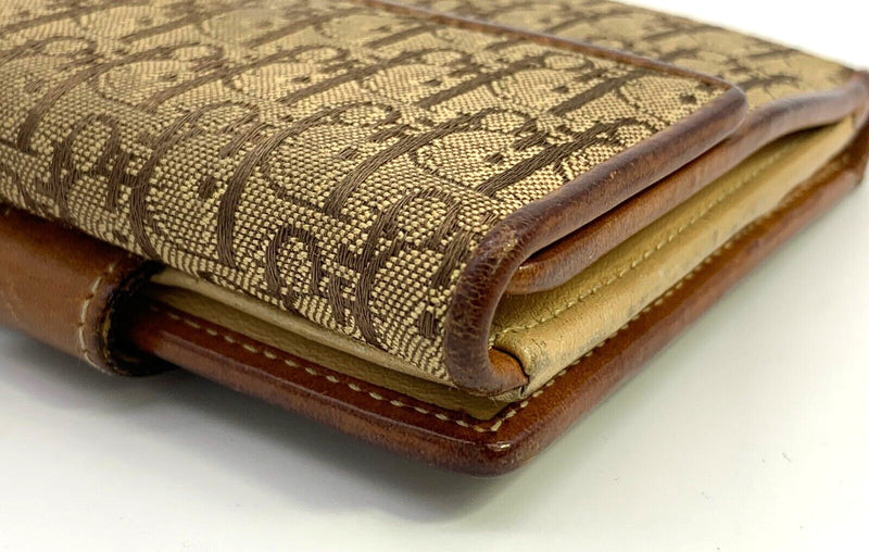 Christian-Dior Trotter Canvas Wallet