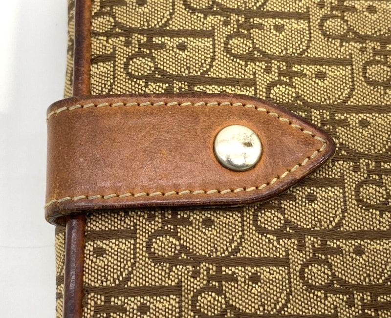Christian-Dior Trotter Canvas Wallet